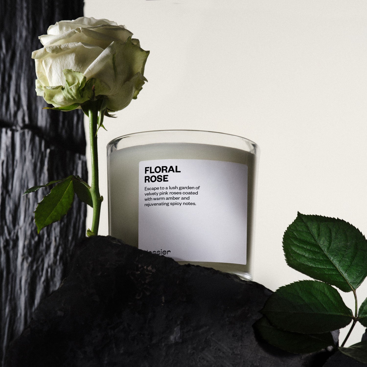 VELA FLORAL ROSE 9 OZ - DOSSIER