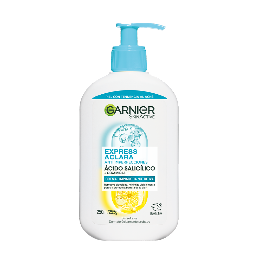 CREMA LIMPIADORA EXPRESS ACLARA ANTI-IMPERFECCIONES - GARNIER SKIN ACTIVE