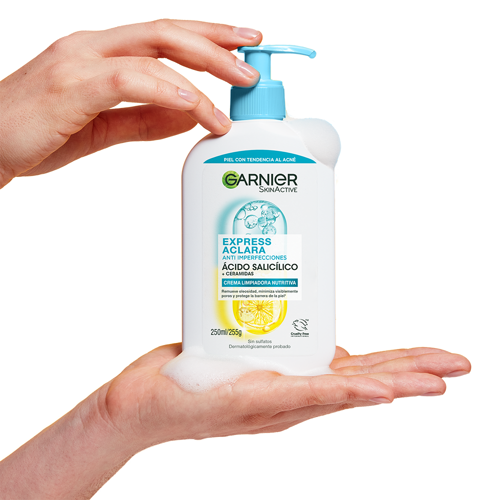 CREMA LIMPIADORA EXPRESS ACLARA ANTI-IMPERFECCIONES - GARNIER SKIN ACTIVE