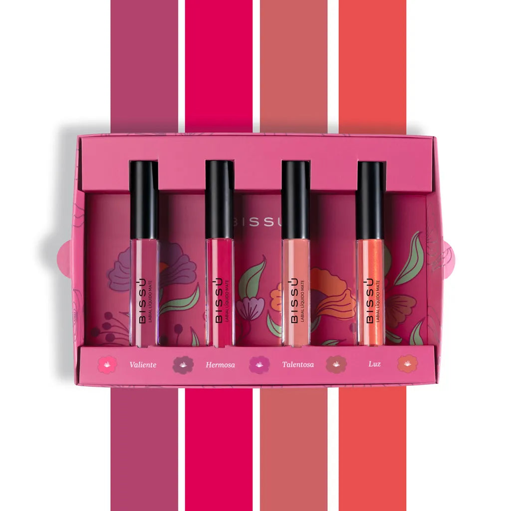 KIT EDICIÓN ESPECIAL LABIAL LÍQUIDO MATE HERMOSA - BISSÚ