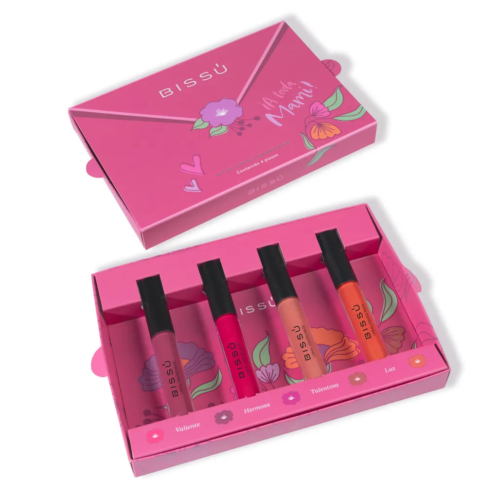 KIT EDICIÓN ESPECIAL LABIAL LÍQUIDO MATE HERMOSA - BISSÚ