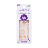 UÑAS POSTIZAS PARA PIES IMPRESS BLANC CHIC - KISS
