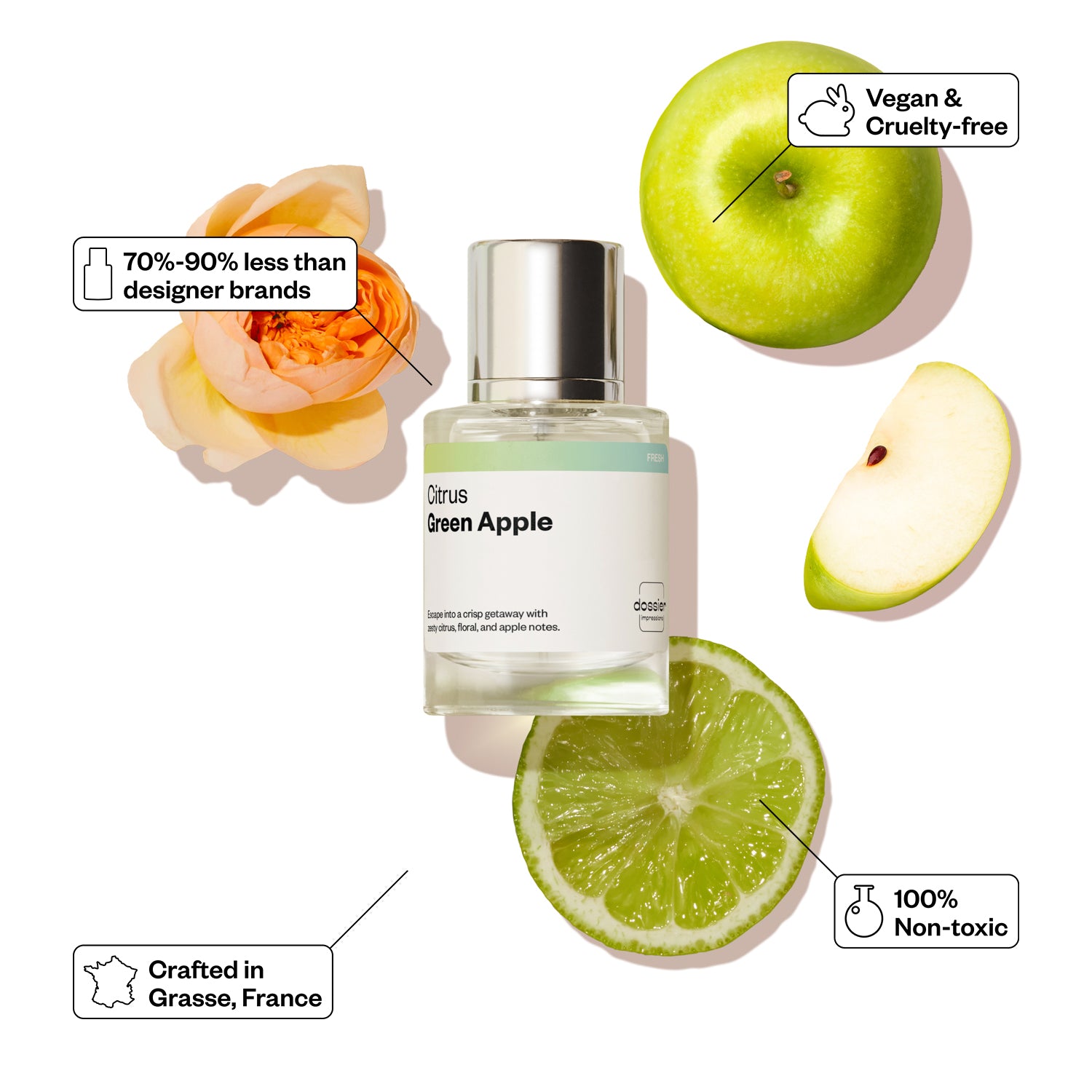 PERFUME CITRUS GREEN APPLE 50ML - DOSSIER
