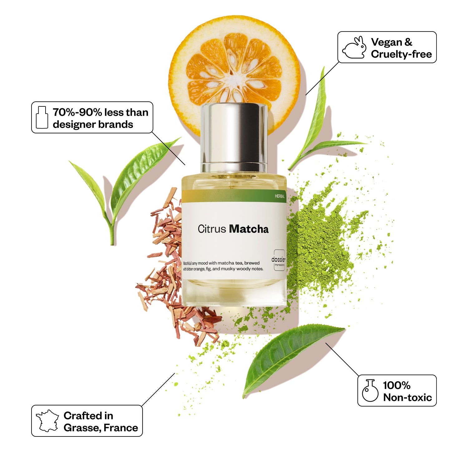 PERFUME CITRUS MATCHA 50ML - DOSSIER