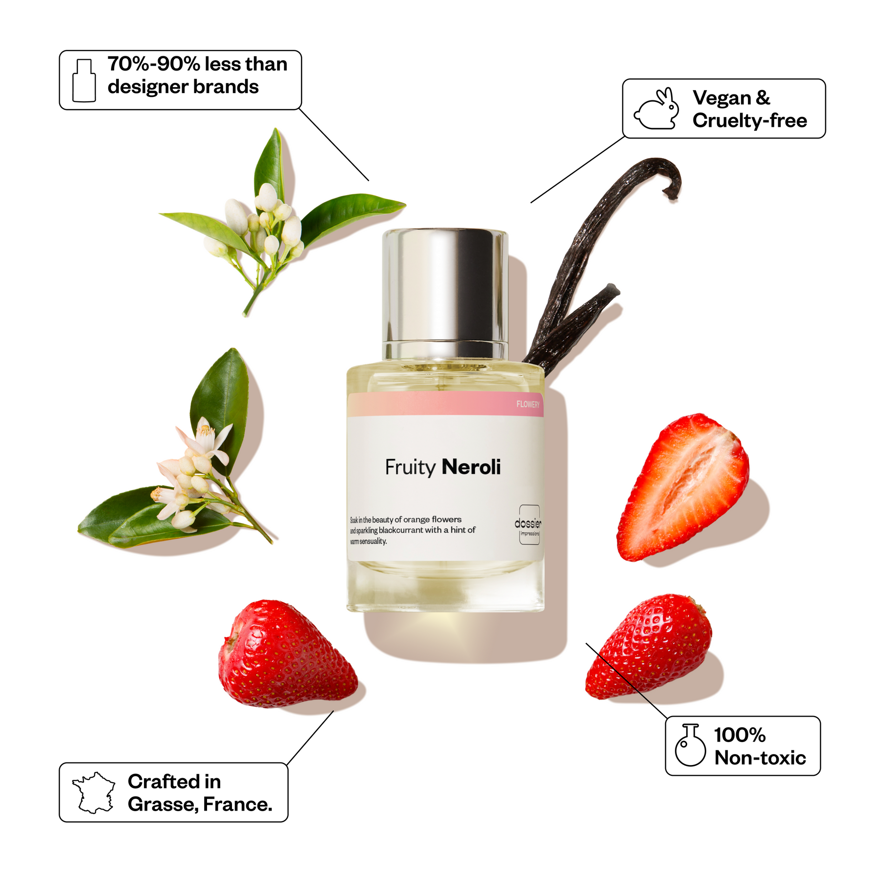 PERFUME FRUITY NEROLI 50ML - DOSSIER