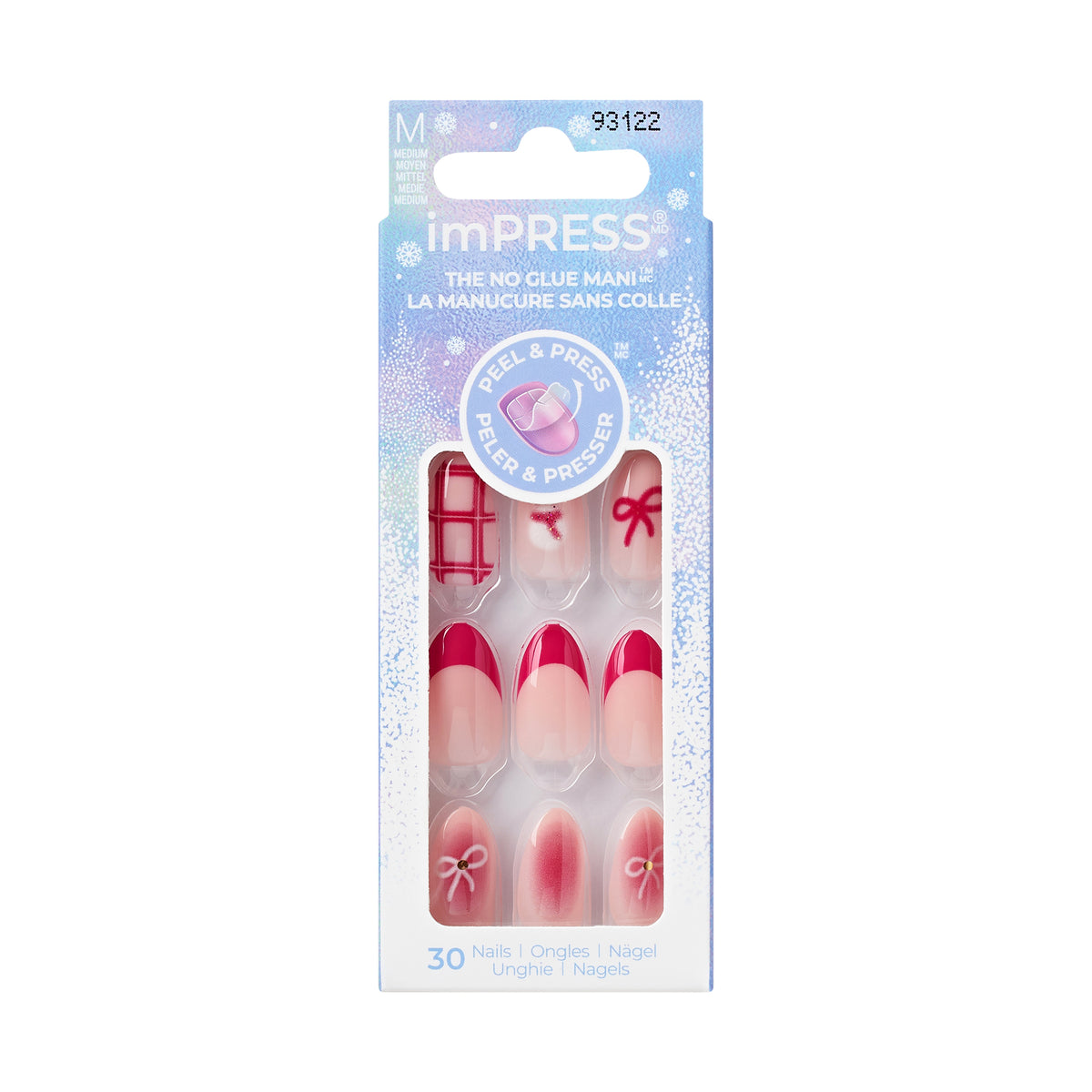 IMPRESS NAILS YULE BE HAPPY - KISS