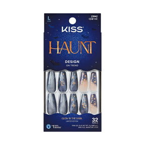 UÑAS POSTIZAS SPOOKY TIPS - KISS