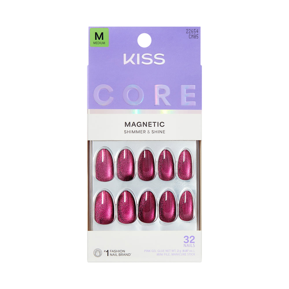 UÑAS POSTIZAS CORE GLITTERING - KISS
