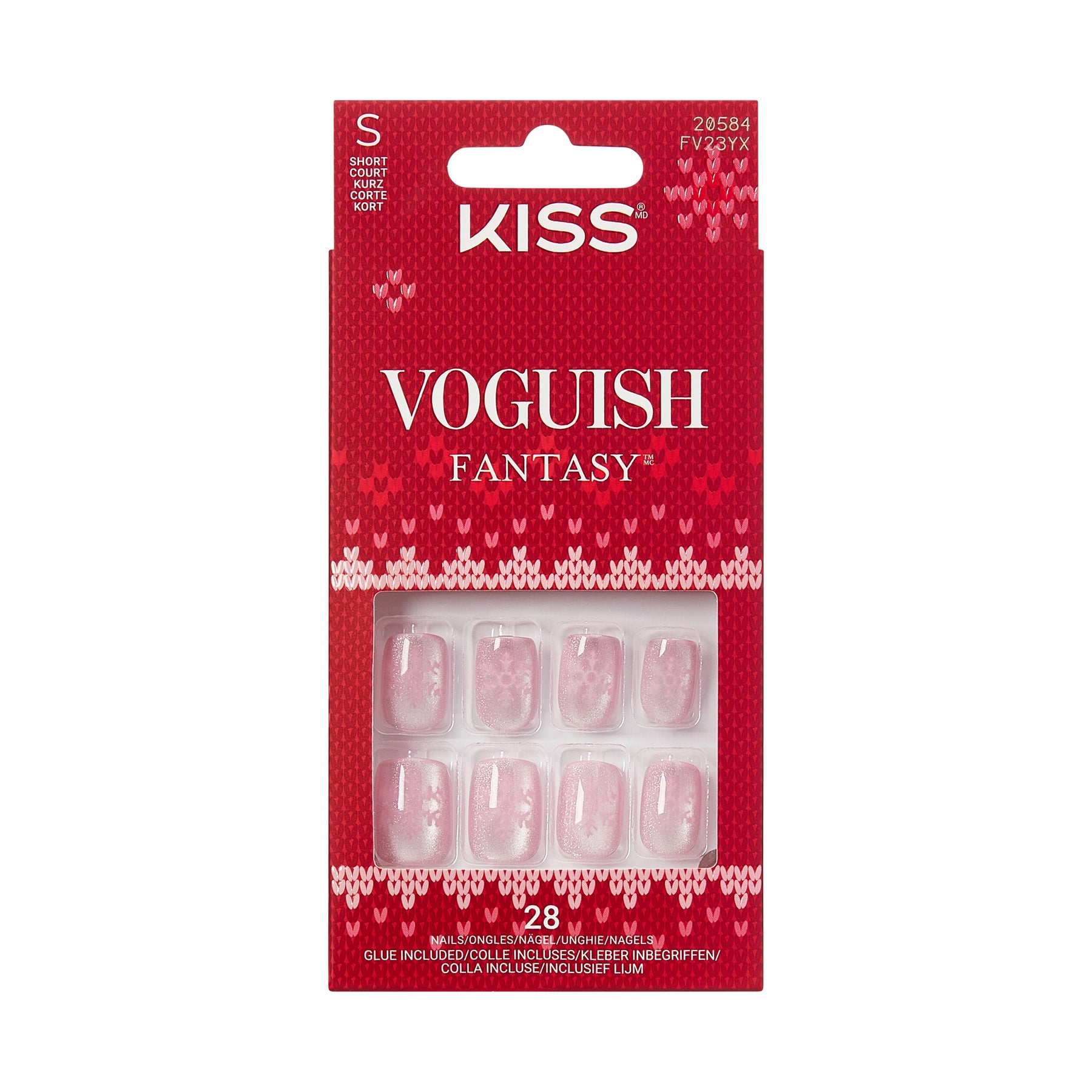 UÑAS POSTIZAS VOGUISH FANTASY FROSTY DELIGHT - KISS