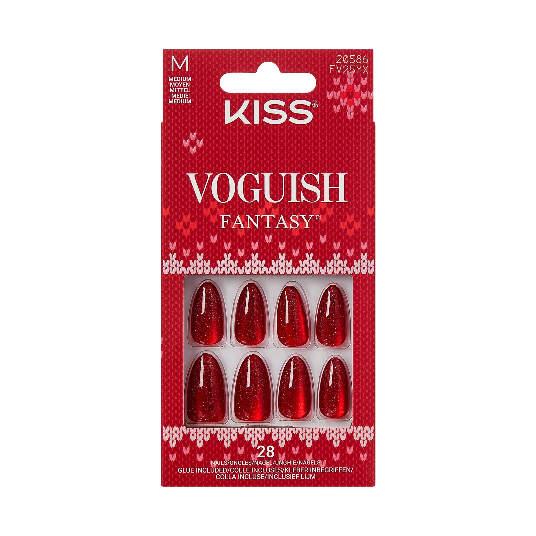 UÑAS POSTIZAS VOGUISH FANTASY CAROL FOR YOU - KISS
