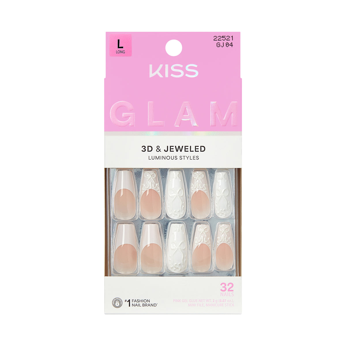UÑAS POSTIZAS BREATH OF HARMONY GLAM - KISS
