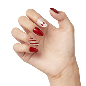 WHITE NIGHT IMPRESS UÑAS POSTIZAS - KISS
