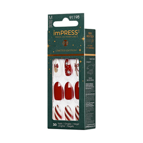 WHITE NIGHT IMPRESS UÑAS POSTIZAS - KISS
