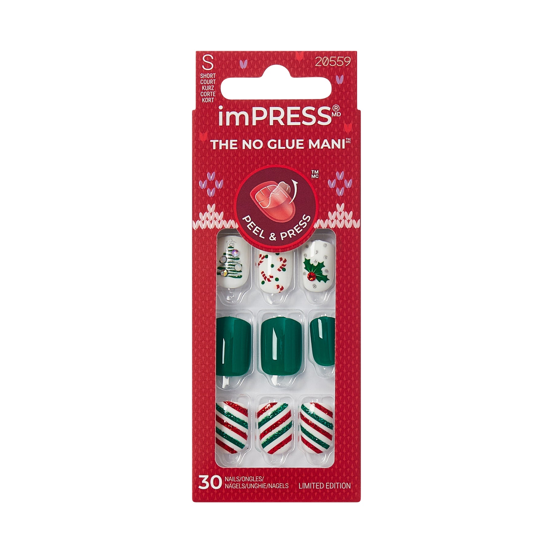 UÑAS POSTIZAS IMPRESS NAILS SUGARPLUM - KISS