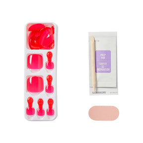 UÑAS POSTIZAS PARA PIES IMPRESS SELFIE SUNDAY - KISS