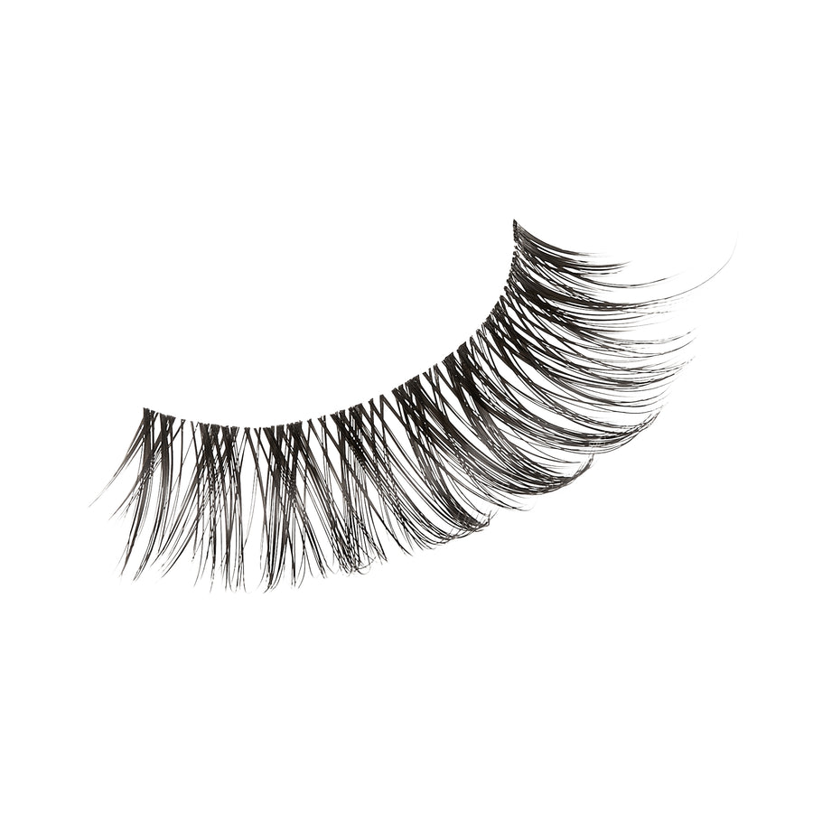 KISS LASH 101 EFFORTLESS Set - Falsche Wimpern Für Anfänger, Inkl. Kleber, Werkzeug & Spiegel