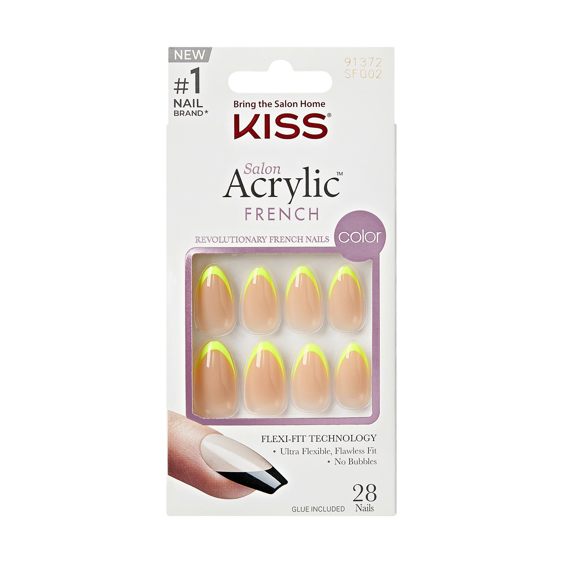 SALON ACRYLIC FRENCH COLOR HYPE -KISS