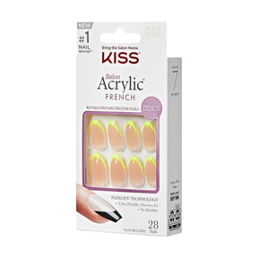 SALON ACRYLIC FRENCH COLOR HYPE -KISS