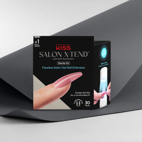 SALON X-TEND LED SOFT GEL SYSTEM STARTER KIT - KISS