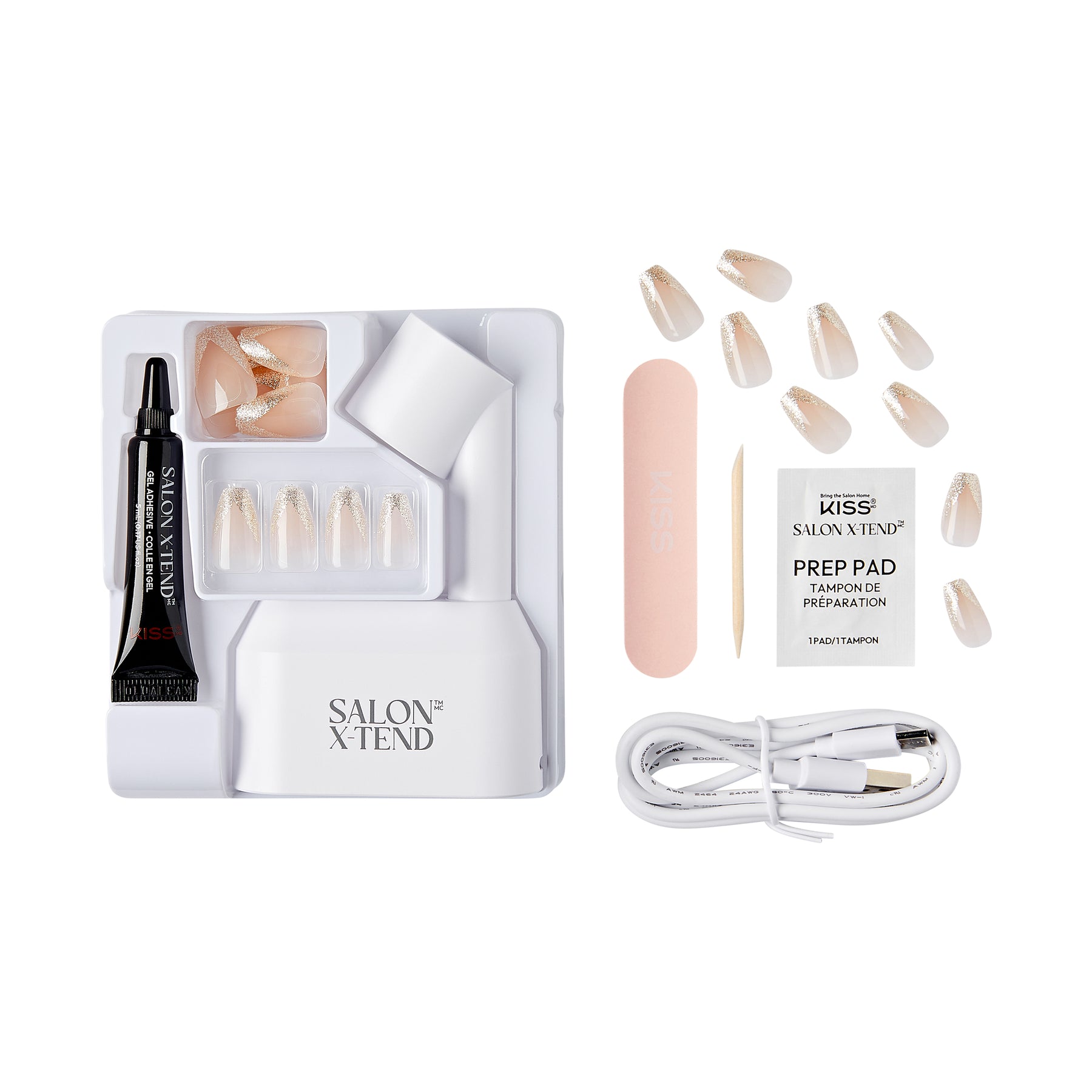 SALON X-TEND LED SOFT GEL SYSTEM “PERK” – KISS