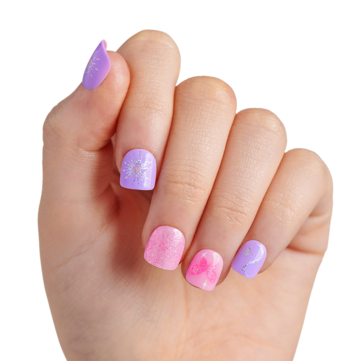 UÑAS POSTIZAS PARA NIÑAS WICKED X IMPRESS NAILS GOOD NEWS - KISS