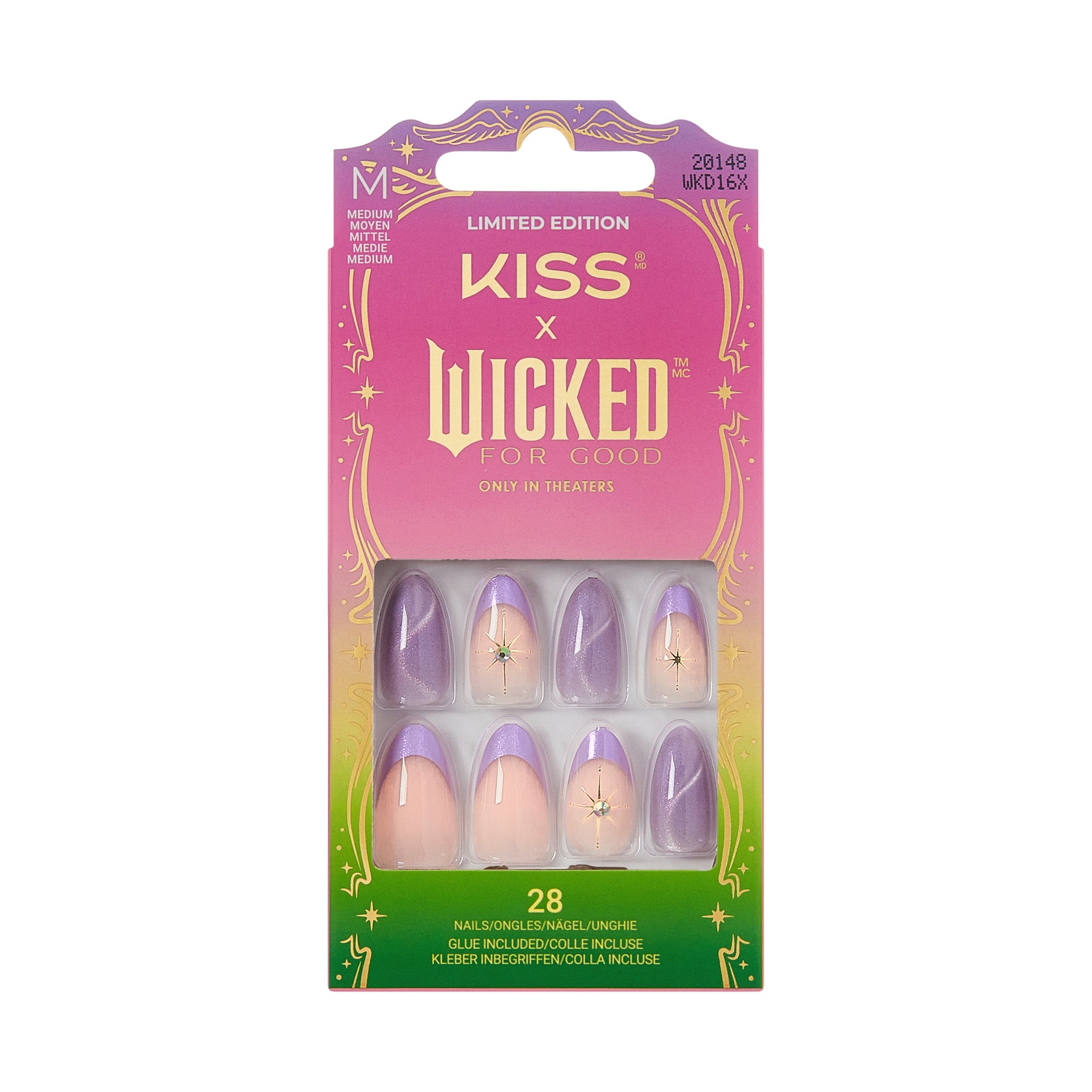 UÑAS POSTIZAS WICKED FIND YOUR COURAGE - KISS