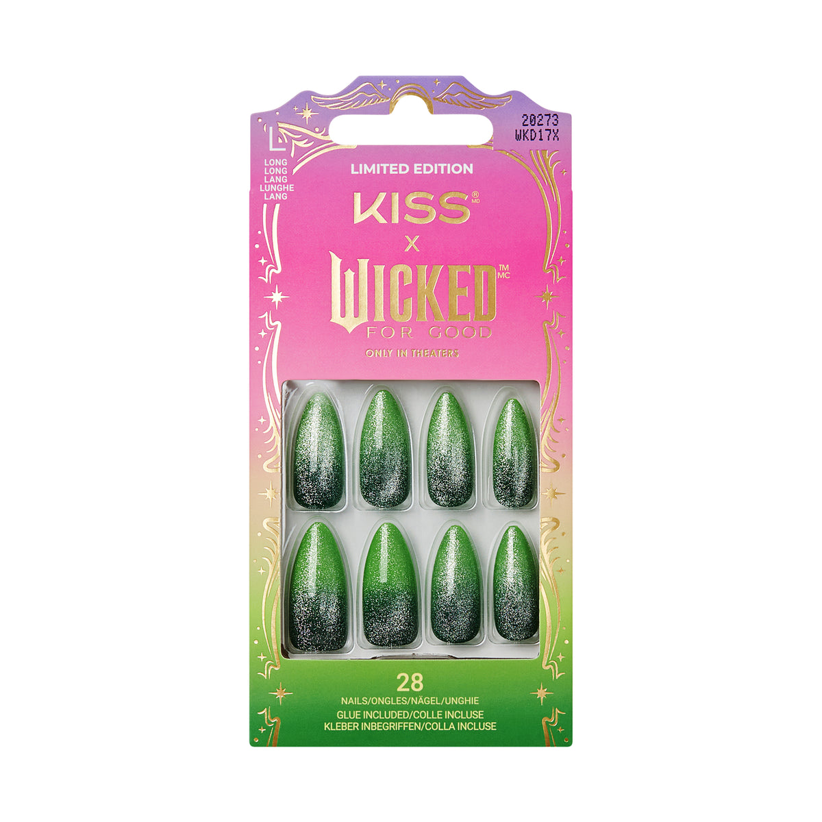 UÑAS POSTIZAS WICKED I FEEL WICKED - KISS