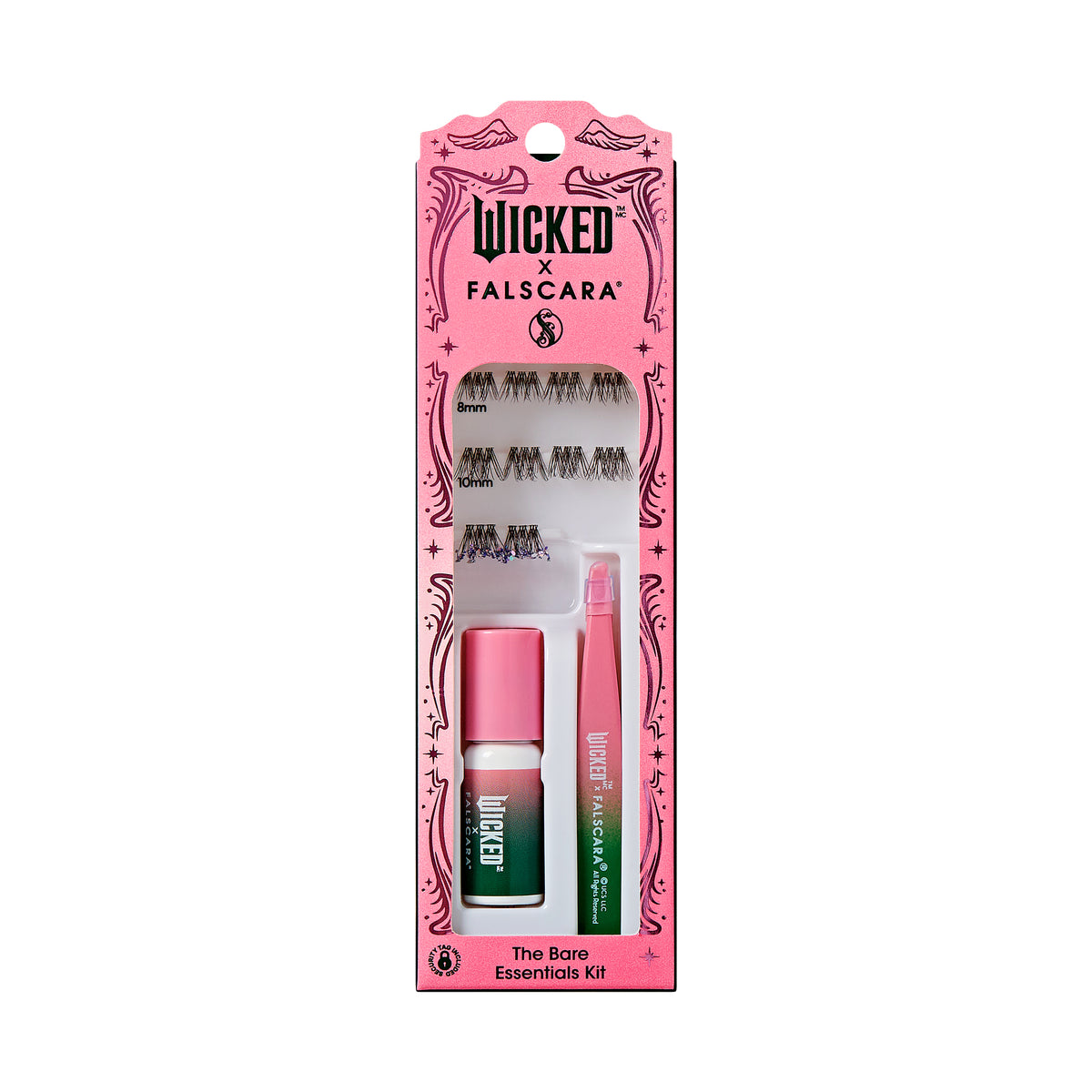 KIT DE PESTAÑAS WICKED X FALSCARA DARLINGEST - KISS