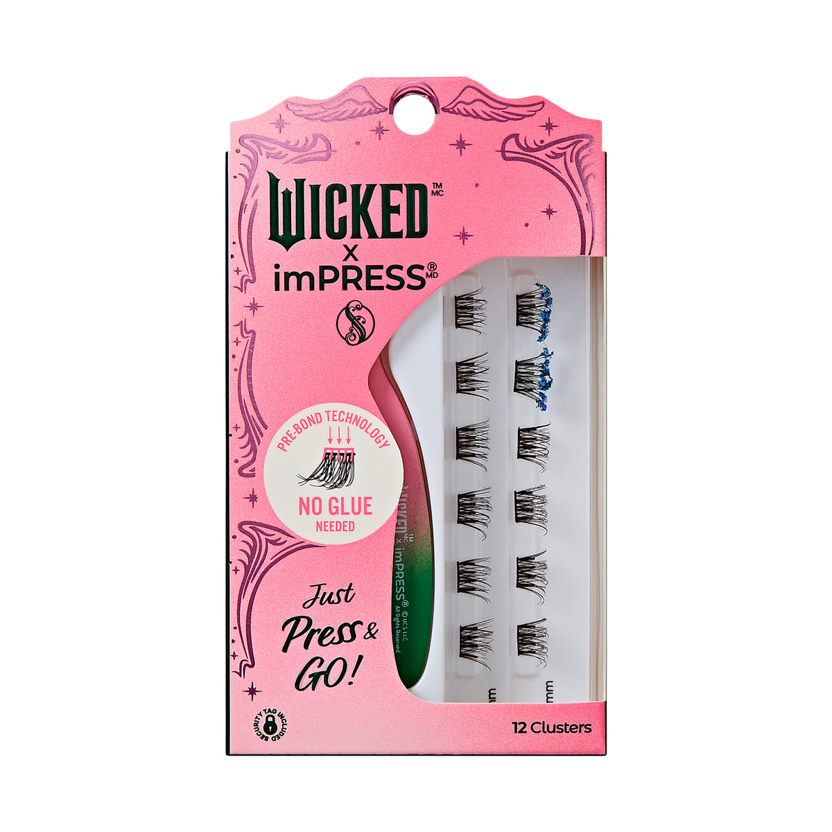 PESTAÑAS POSTIZAS WICKED X IMPRESS OZSPRESSO - KISS