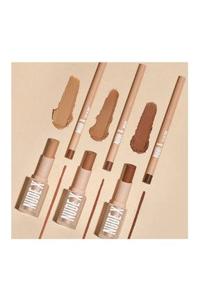 YOUR BEST NUDE LIP SET 3 MATTE LIPSTICKS+ 3 RETRACTABLE LIP LINER -  BEAUTY CREATIONS