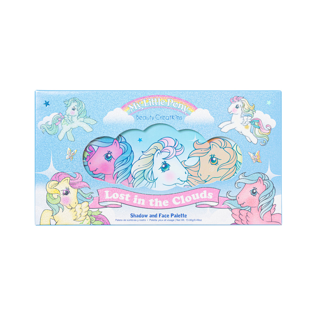 “HEAD IN THE CLOUD" MULTI USE EYE AND FACE  PALETTE MY LITTLE PONY - BEAUTY CREATIONS