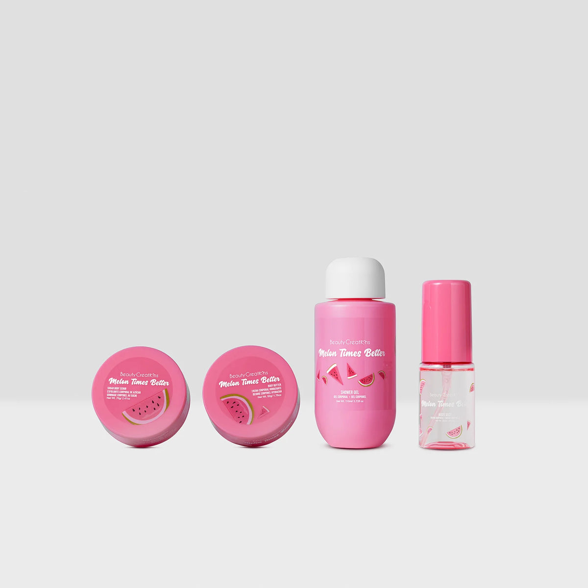 FRUITY COLLECTION WATERMELON SCENT, SET DE VIAJE  - BEAUTY CREATIONS