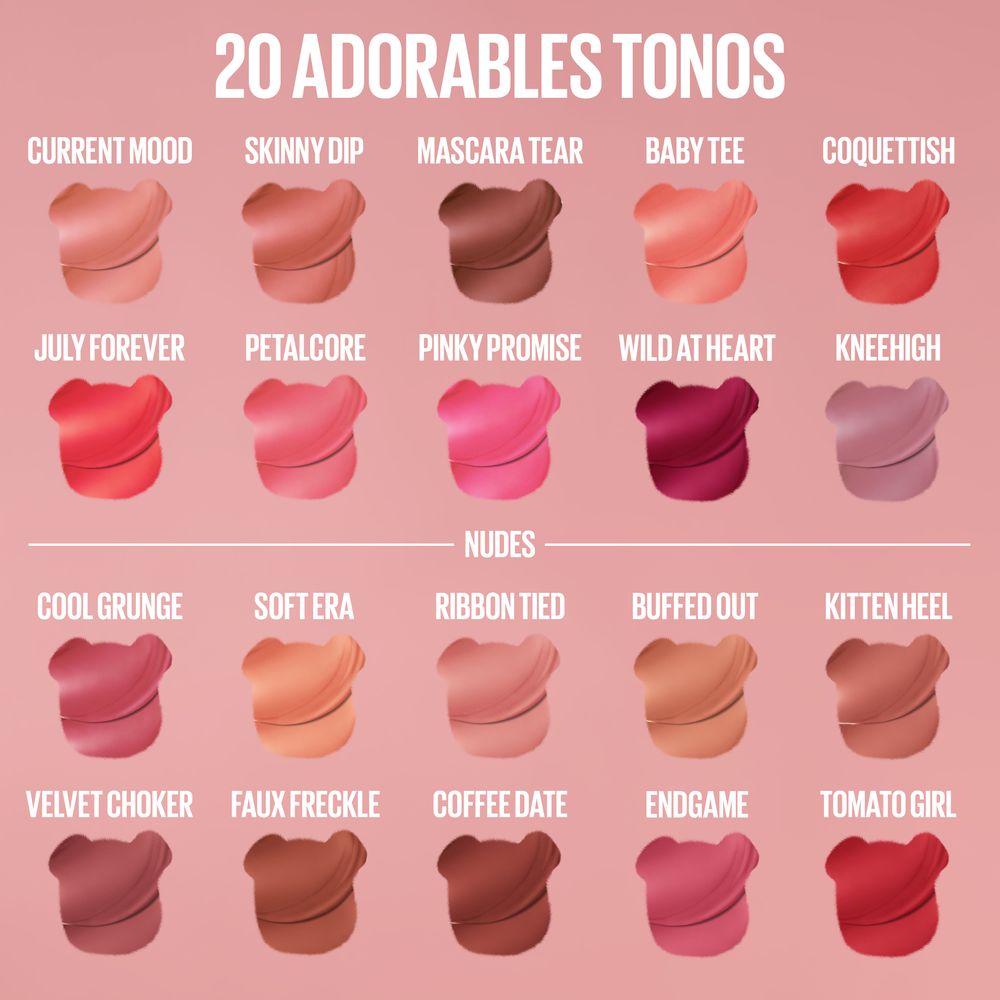 TEDDY TINT, LABIAL LÍQUIDO - MAYBELLINE