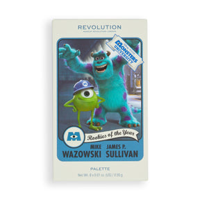 MONSTERS UNIVERSITY MIKE AND SULLEY SCARE CARD PALETTE - MAKE UP REVOLUTION X
