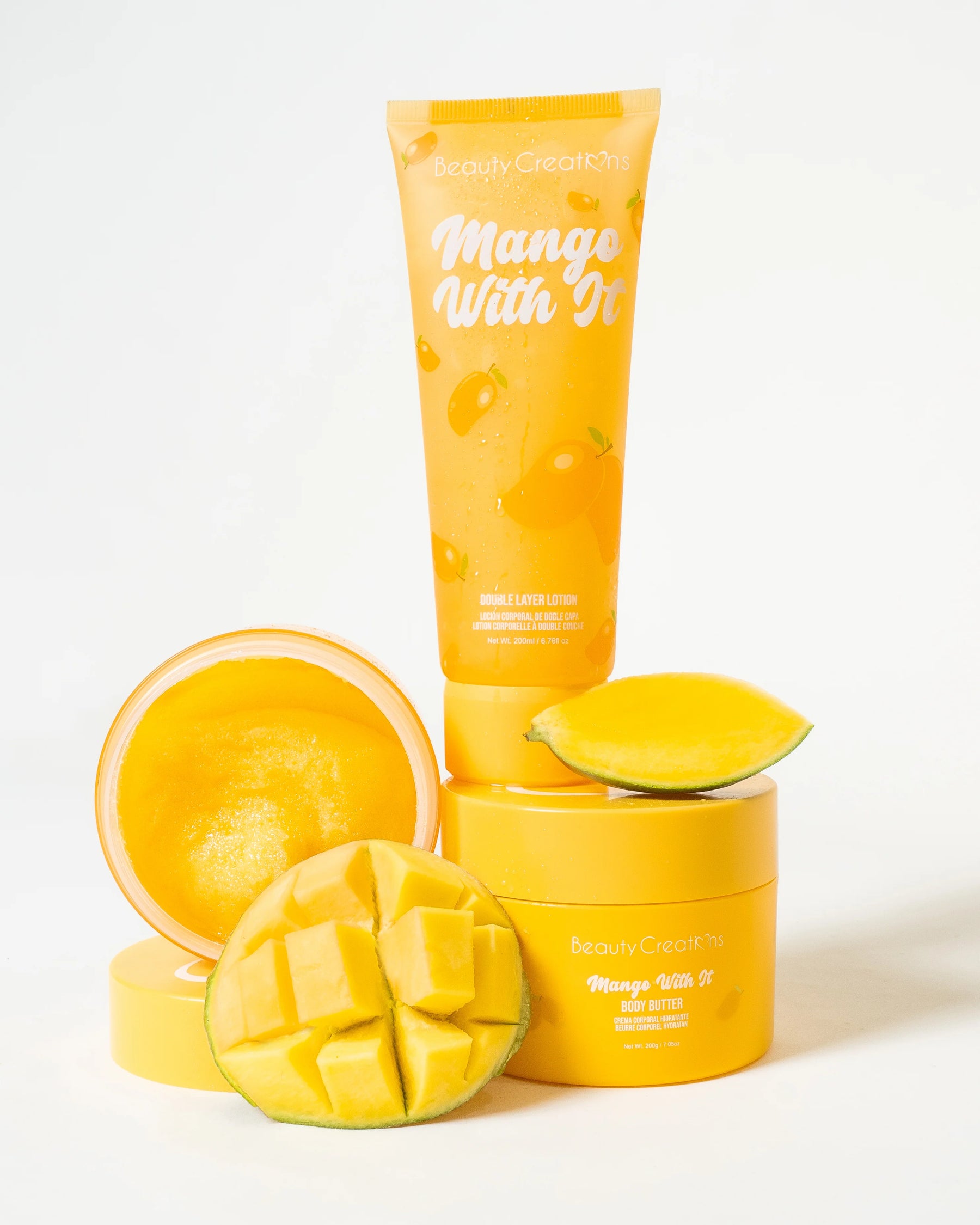 CREMA CORPORAL DOBLE CAPA “MANGO WITH IT" – BEAUTY CREATIONS