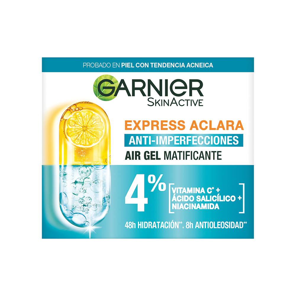 EXPRESS ACLARA CREMA MATIFICANTE ANTI-IMPERFECCIONES 50ML - GARNIER SKIN ACTIVE