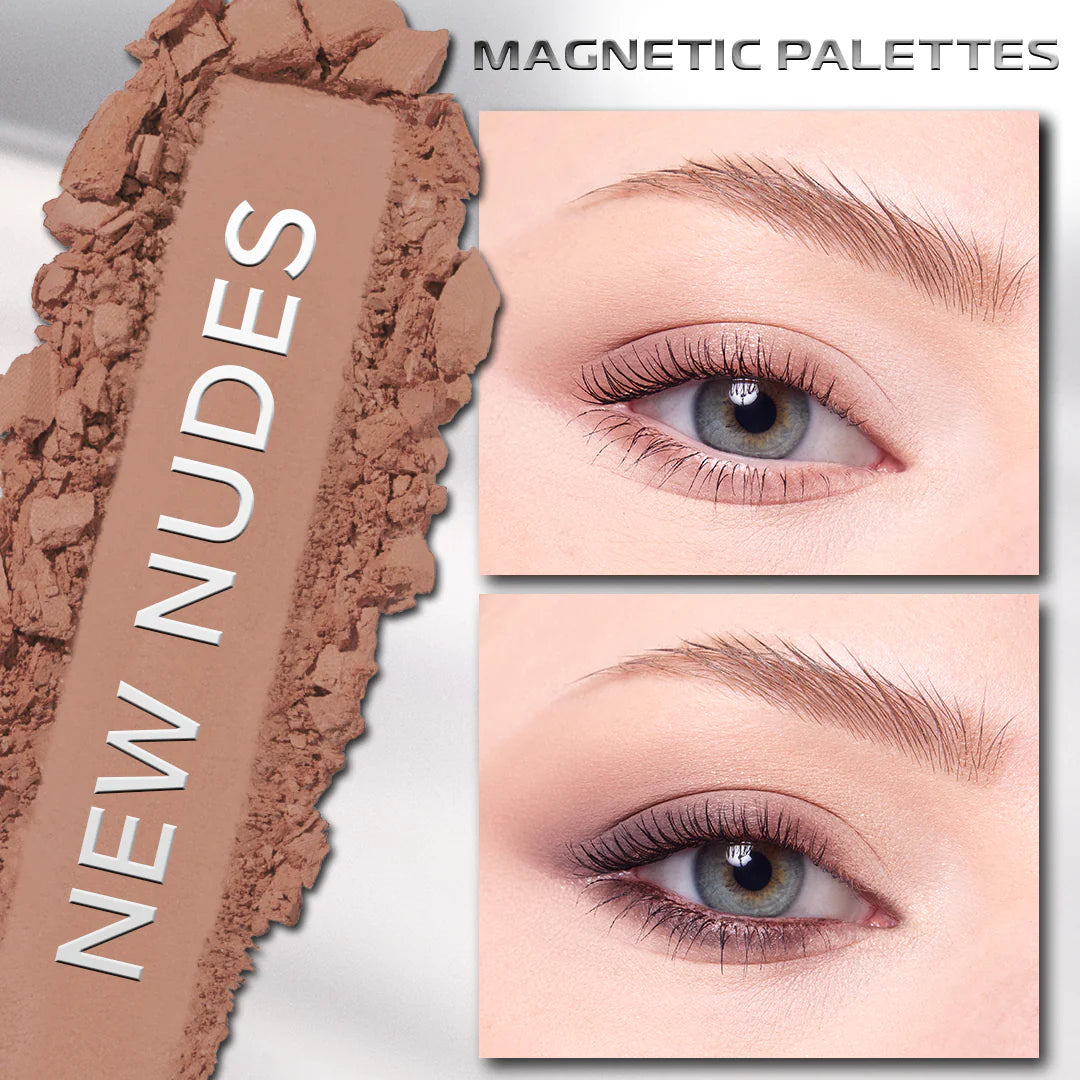 PALETA DE SOMBRAS MAGNETIC SHADOW PALETTE NEW NUDES - BEAUTY CREATIONS