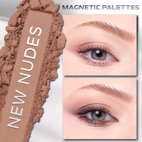 PALETA DE SOMBRAS MAGNETIC SHADOW PALETTE NEW NUDES - BEAUTY CREATIONS
