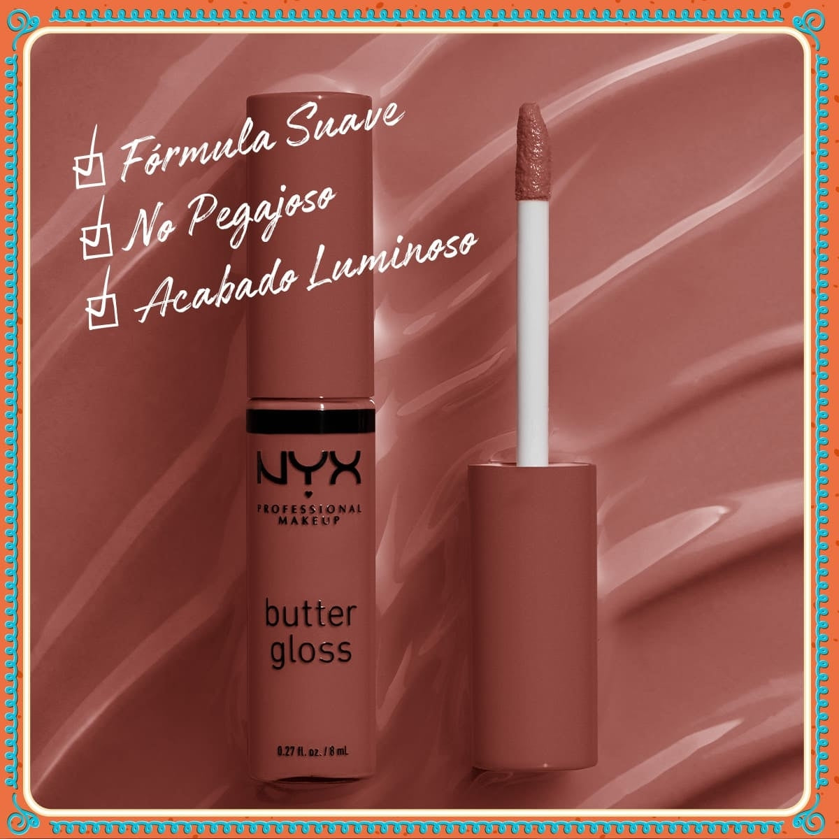 SET DE BUTTER GLOSS – NYX GINGER BADDIE