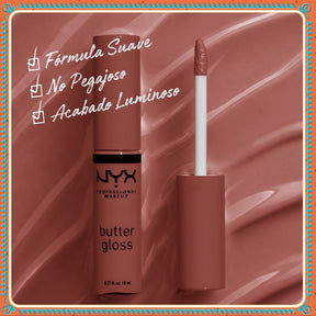 SET DE BUTTER GLOSS – NYX GINGER BADDIE