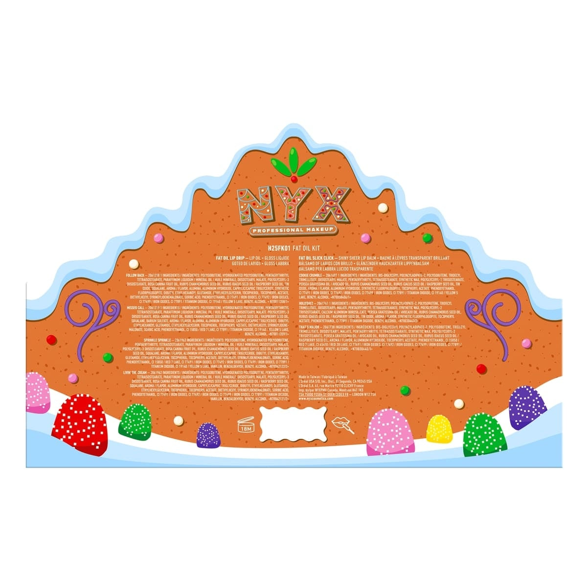 KIT DE FAT OIL – NYX GINGER BADDIE