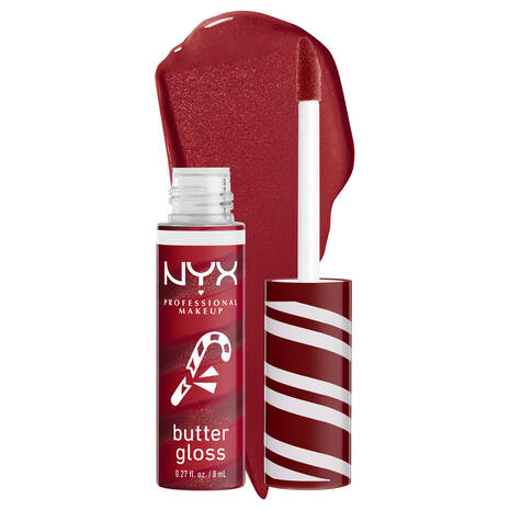 BUTTER GLOSS SWIRL PEPPERMINT SWIRL - NYX PROFESSIONAL MAKEUP