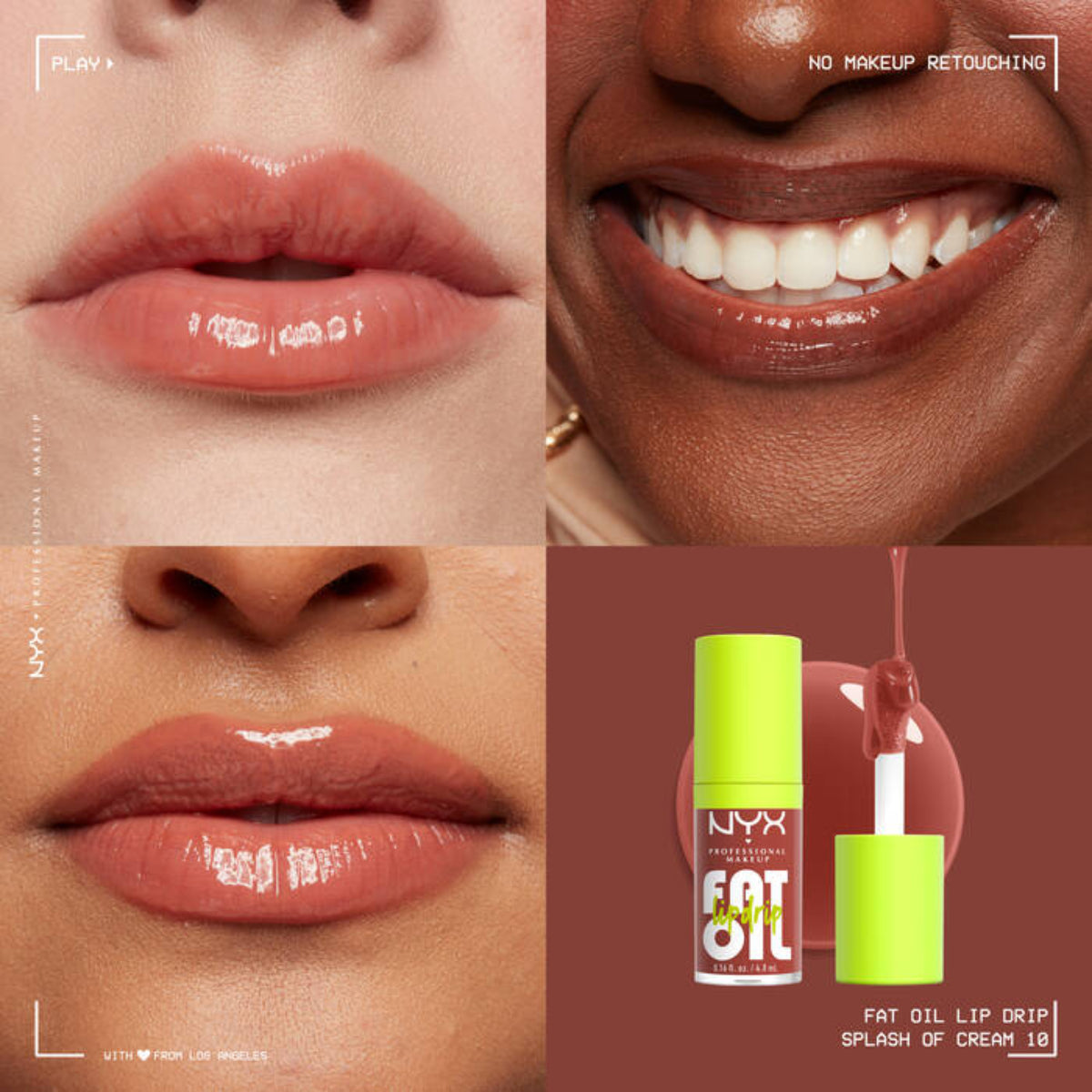 FAT OIL LIP DRIP GLOSS - OUTLET NYX PROFESSIONAL MAKEUP