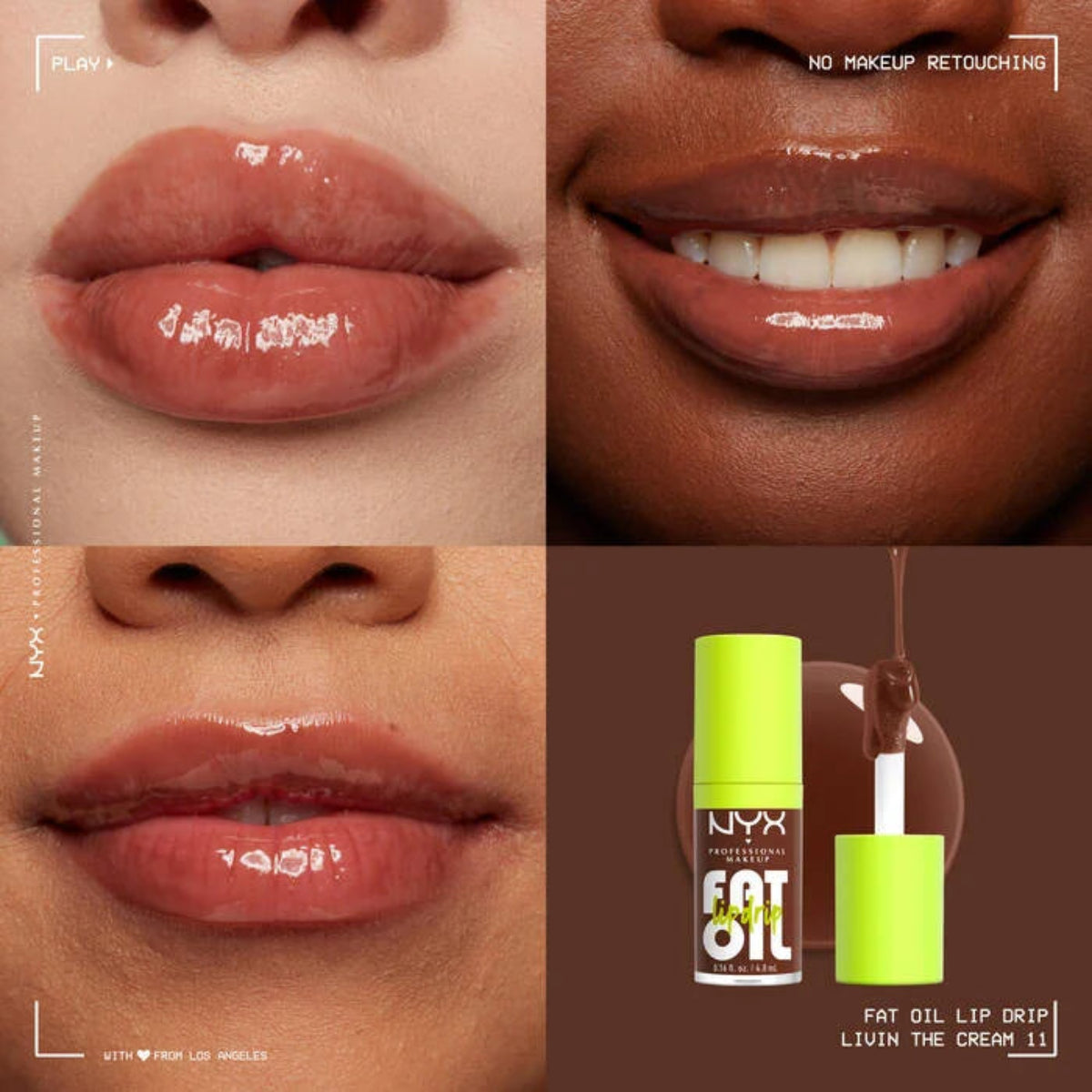 FAT OIL LIP DRIP GLOSS - OUTLET NYX PROFESSIONAL MAKEUP