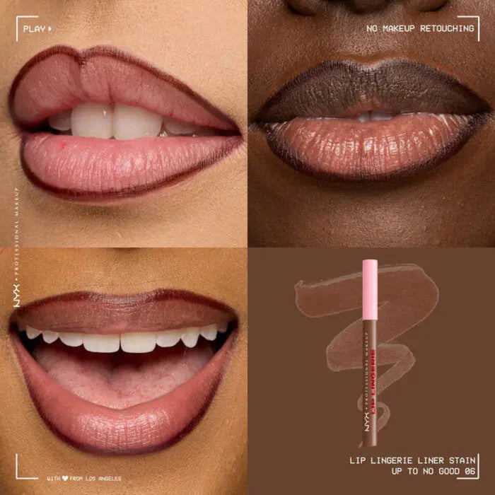 LIP COMBO DELINEADOR LIP LINGERIE + JELLY JOB GLOSS - NYX
