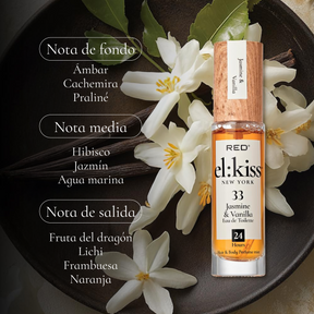 MIST PARA CUERPO Y CABELLO JASMINE AND VANILLA- KISS