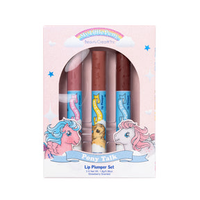 "PONY TALK" LIP PLUMPER GLOSS STICK SET X3PKS MY LITTLE PONY - BEAUTY CREATIONS