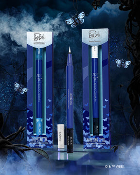 CORPSE BRIDE DELINEADOR LÍQUIDO DOBLE PUNTA - BEAUTY CREATIONS X TIM BURTON'S