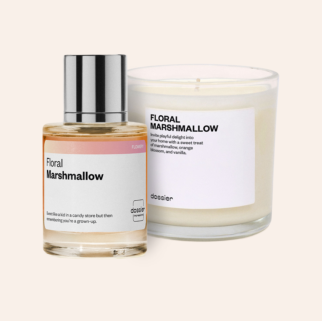 KIT PERFUME + VELA AROMÁTICA FLORAL MARSHMALLOW - DOSSIER