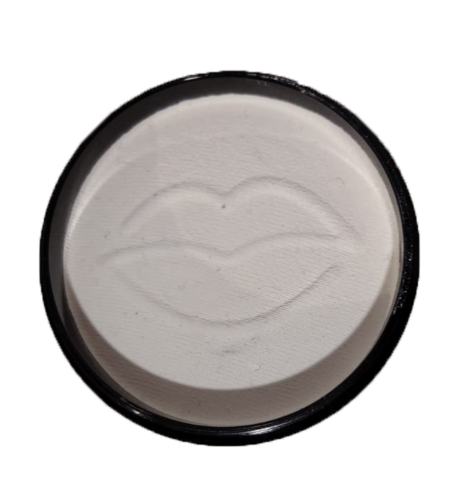 POT DE MAQUILLAJE BLANCO - BELLÍSIMA